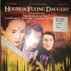 House of flying daggers dvd